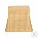 Pentra Natural Rattan 1 Drawer Nightstand