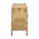 Brandyss Natural Burl 7 Drawer Dresser