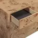 Brandyss Honey Burl 7 Drawer Dresser