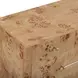 Brandyss Honey Burl 7 Drawer Dresser
