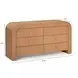 Hump Natural 6 Drawer Dresser
