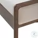 Hella Taupe Velvet King Upholstered Bed