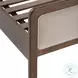 Hella Taupe Velvet King Upholstered Bed