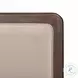 Hella Taupe Velvet Queen Upholstered Bed