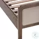 Hella Taupe Velvet Queen Upholstered Bed