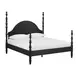 Rosalie Black King Poster Bed