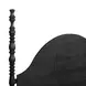 Rosalie Black King Poster Bed