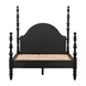 Rosalie Black Queen Poster Bed