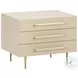 Trident Taupe Nightstand