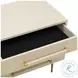 Trident Taupe Nightstand