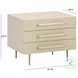 Trident Taupe Nightstand