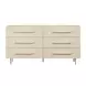 Trident Taupe 6 Drawer Dresser