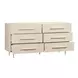 Trident Taupe 6 Drawer Dresser