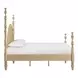 Rosalie Natural King Poster Bed