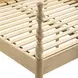 Rosalie Natural King Poster Bed