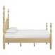 Rosalie Natural Queen Poster Bed