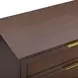 Sierra Dark Chocolate Brown 6 Drawer Dresser