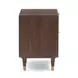 Sierra Dark Chocolate Brown 2 Drawer Nightstand
