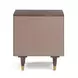 Sierra Dark Chocolate Brown 2 Drawer Nightstand