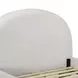 Orphea Off White Performance Fabric Queen Upholstered Panel Bed