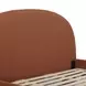 Orphea Autumn Red Performance Fabric King Upholstered Panel Bed