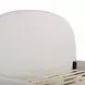 Orphea Off White Performance Fabric King Upholstered Panel Bed