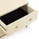 Pesce Cream and Gold 2 Drawer Nightstand