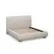 Rayne Cream Queen Upholstered Panel Bed