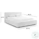 Meena Cream Upcycled Linen Queen Upholstered Storage Bed