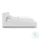 Meena Cream Upcycled Linen King Upholstered Storage Bed