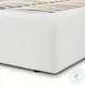 Meena Cream Upcycled Linen King Upholstered Storage Bed