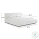 Meena Cream Upcycled Linen King Upholstered Storage Bed