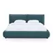 Mel Teal King Panel Bed