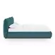 Mel Teal King Panel Bed