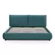 Mel Teal King Panel Bed