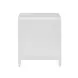 Patty White 2 Drawer Nightstand