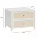 Patty White 2 Drawer Nightstand