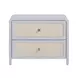 Patty Pastel Blue 2 Drawer Nightstand