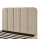 Parker Tan Performance Fabric Queen Upholstered Panel Bed