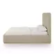 Parker Tan Performance Fabric King Upholstered Panel Bed