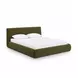 Isla Green Performance Velvet King Upholstered Panel Bed
