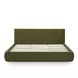 Isla Green Performance Velvet King Upholstered Panel Bed