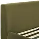 Isla Green Performance Velvet King Upholstered Panel Bed