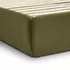 Isla Green Performance Velvet King Upholstered Panel Bed