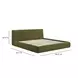 Isla Green Performance Velvet King Upholstered Panel Bed