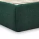 Isla Forest Green Performance Chenille Queen Upholstered Panel Bed