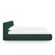 Isla Forest Green Performance Chenille King Upholstered Panel Bed