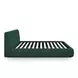 Isla Forest Green Performance Chenille King Upholstered Panel Bed