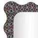 Charlene Biologic Print Rectangular Wall Mirror