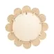Coralie Natural Round Wall Mirror
